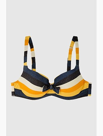 Top bikini grote capaciteit verstelbare rugband
