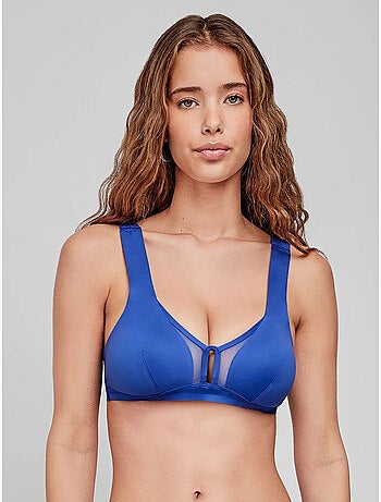 Top bikini hightech zonder beugel