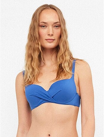 Top bikini kruising vooraan