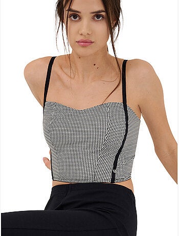Top caraco bustier mia