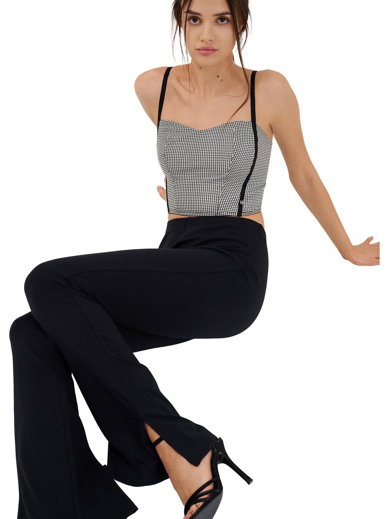 Top caraco bustier mia Multicolore - Kiabi