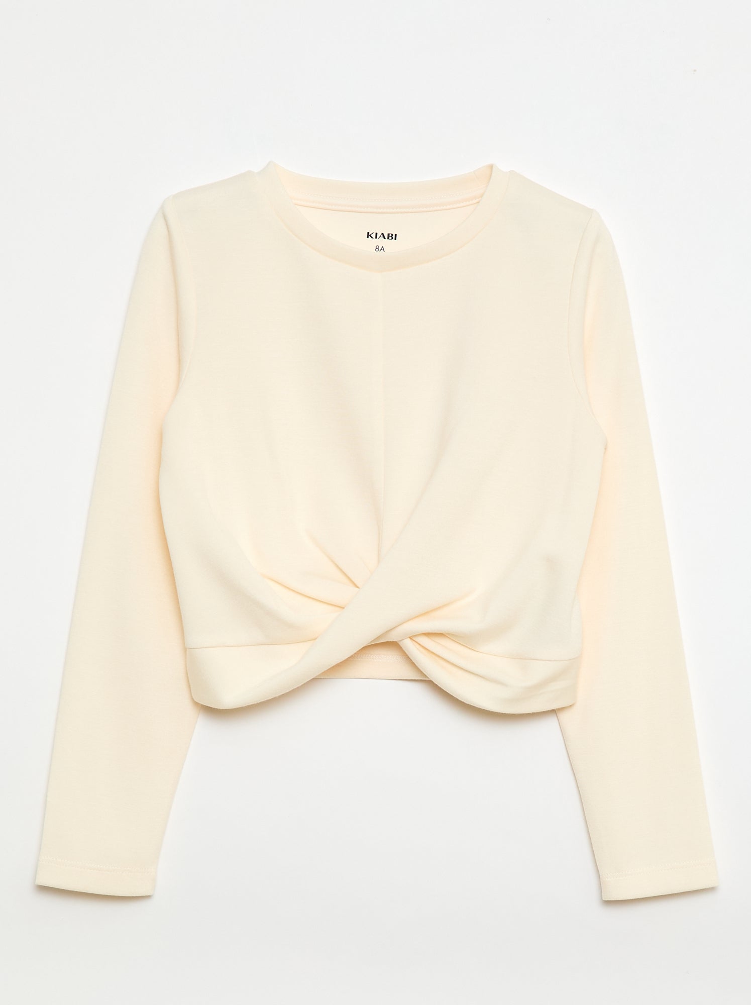 Top court à manches longues