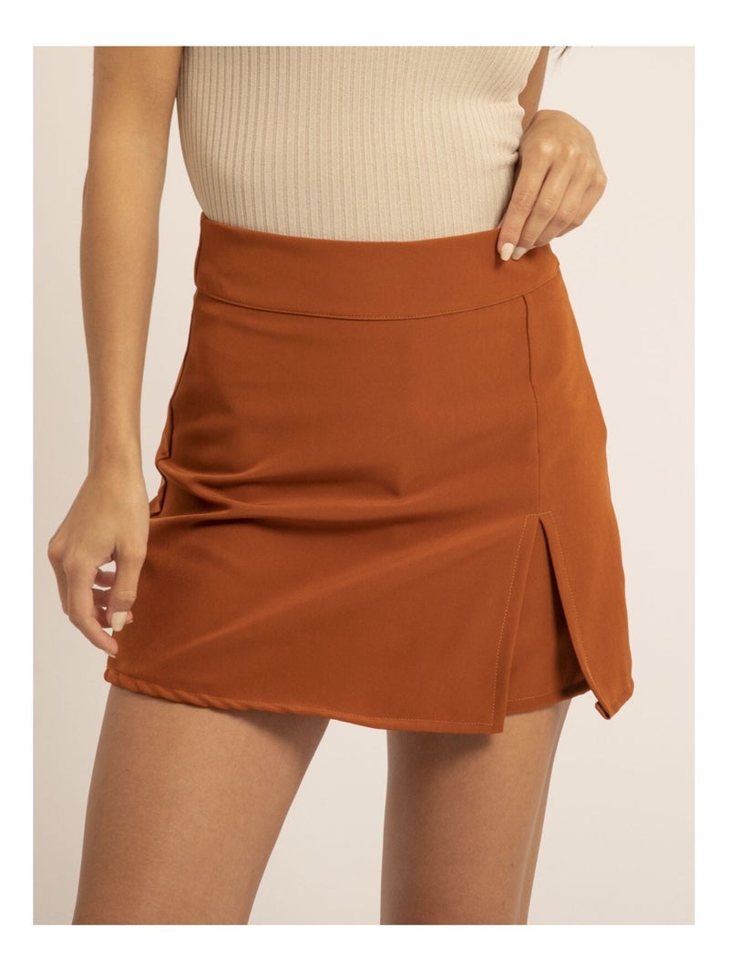 Top court maille falini Beige - Kiabi