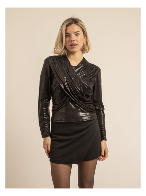 Top croisé manches longues FRIDALIA - Kiabi