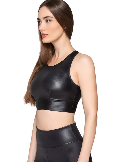 Top de sport brassière dos nageur flexfit - Kiabi