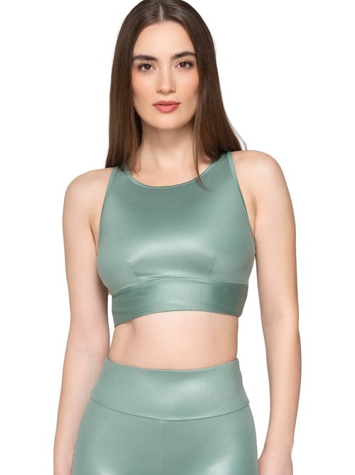 Top de sport brassière dos nageur flexfit - Kiabi Top de sport brassière dos nageur flexfit - Kiabi