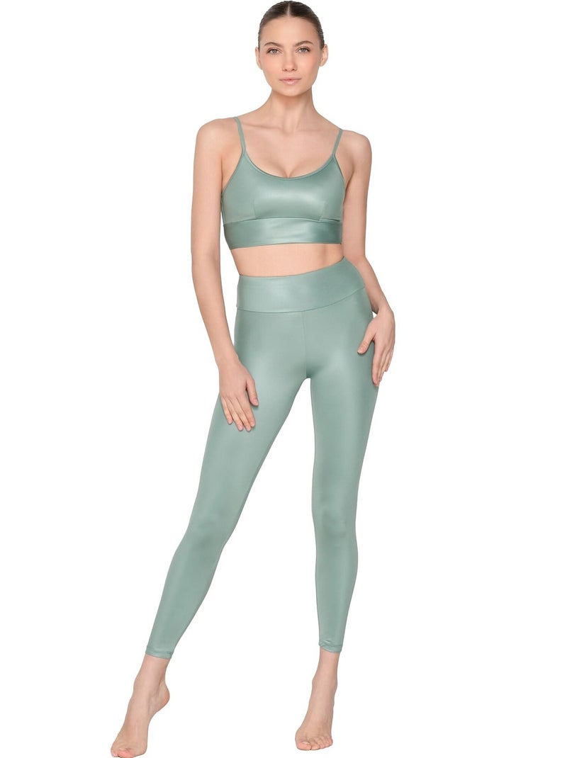Top de sport brassière flexfit Vert - Kiabi