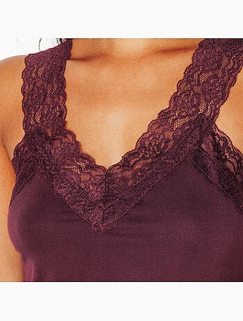 Top dentelle itoo - rougegorge lingerie