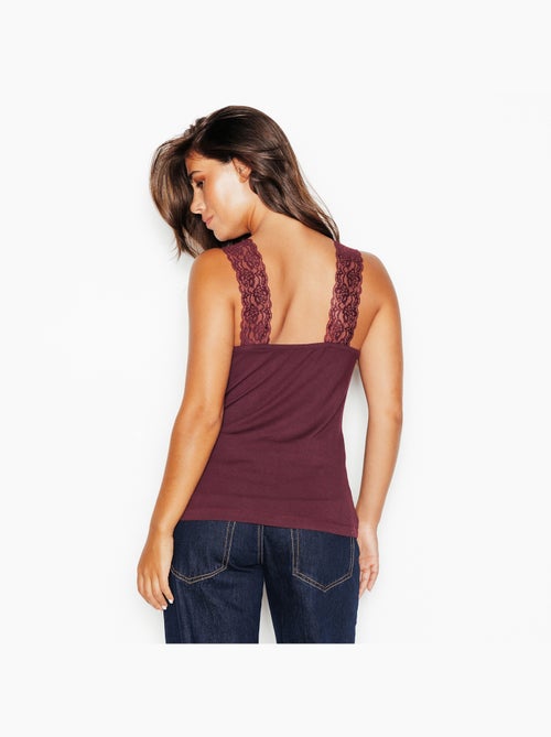 Top dentelle itoo - rougegorge lingerie - Kiabi