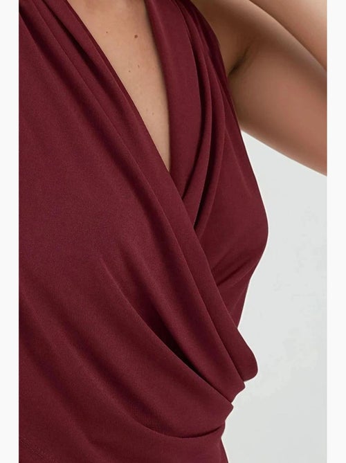 Top drapering watervalhals hiccup - Kiabi