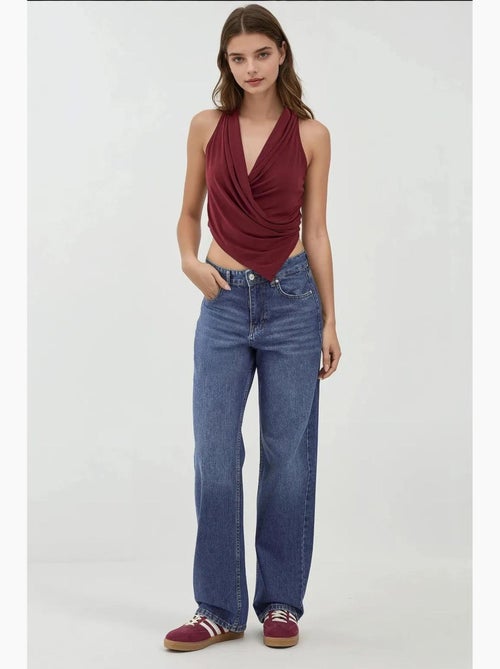 Top drapering watervalhals hiccup - Kiabi