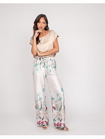 Top effet satin FRIDOLE