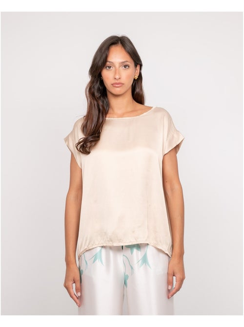 Top effet satin FRIDOLE - Kiabi