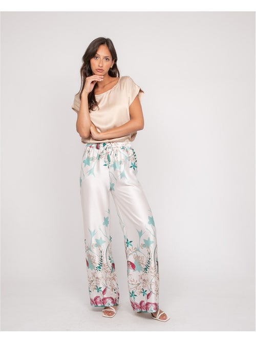 Top effet satin FRIDOLE - Kiabi