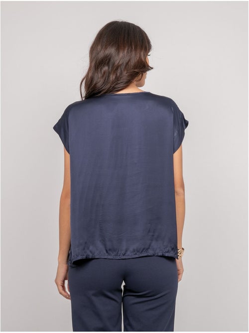 Top effet satin FRIDOLE - Kiabi