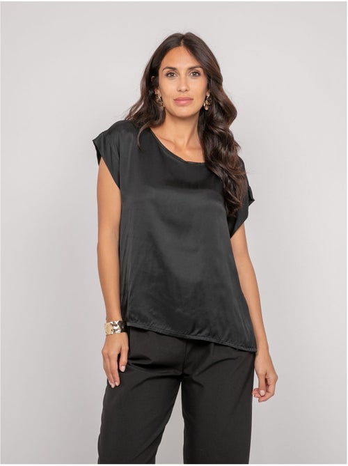 Top effet satin FRIDOLE - Kiabi