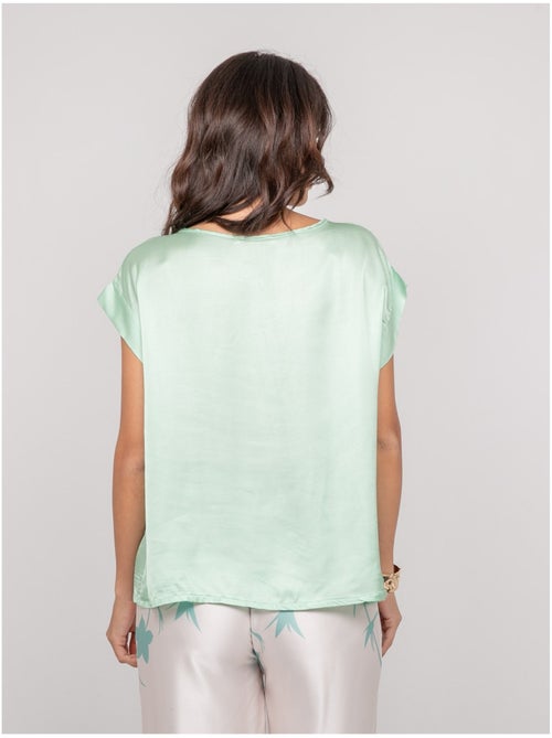 Top effet satin FRIDOLE - Kiabi