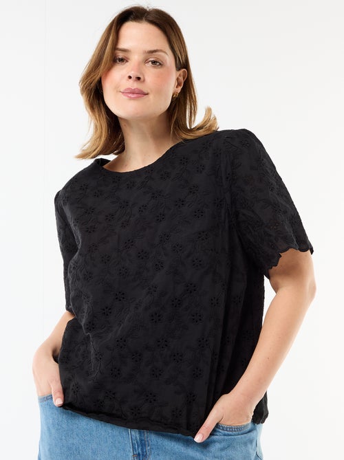 Top en broderies anglaises - Kiabi