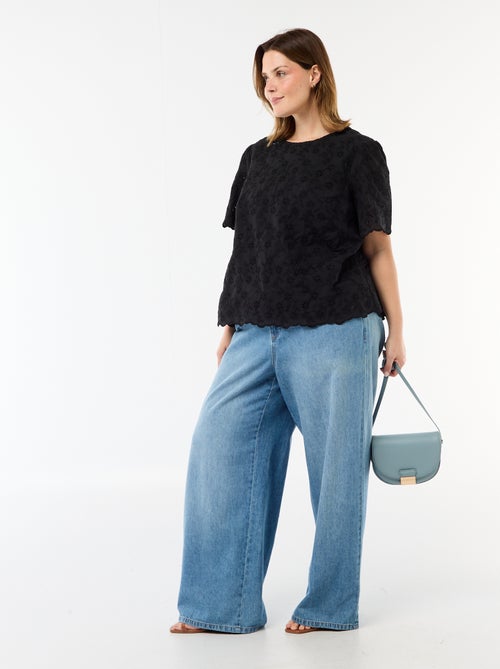 Top en broderies anglaises - Kiabi