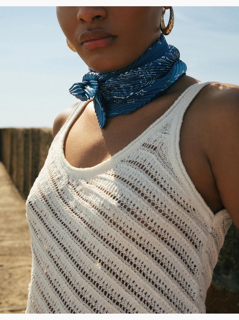 Top en maille, MO Fashion Blanc - Kiabi