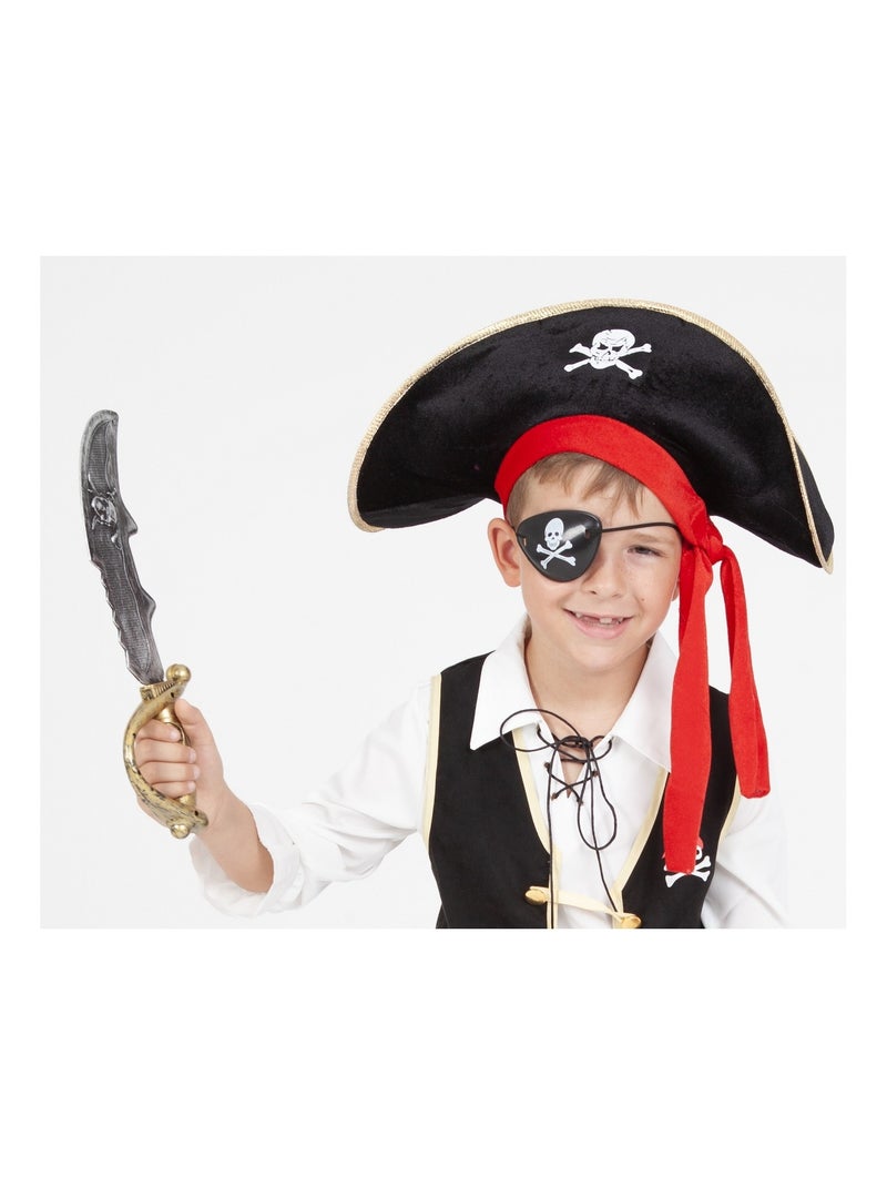 Top et accessoires pirate Noir - Kiabi