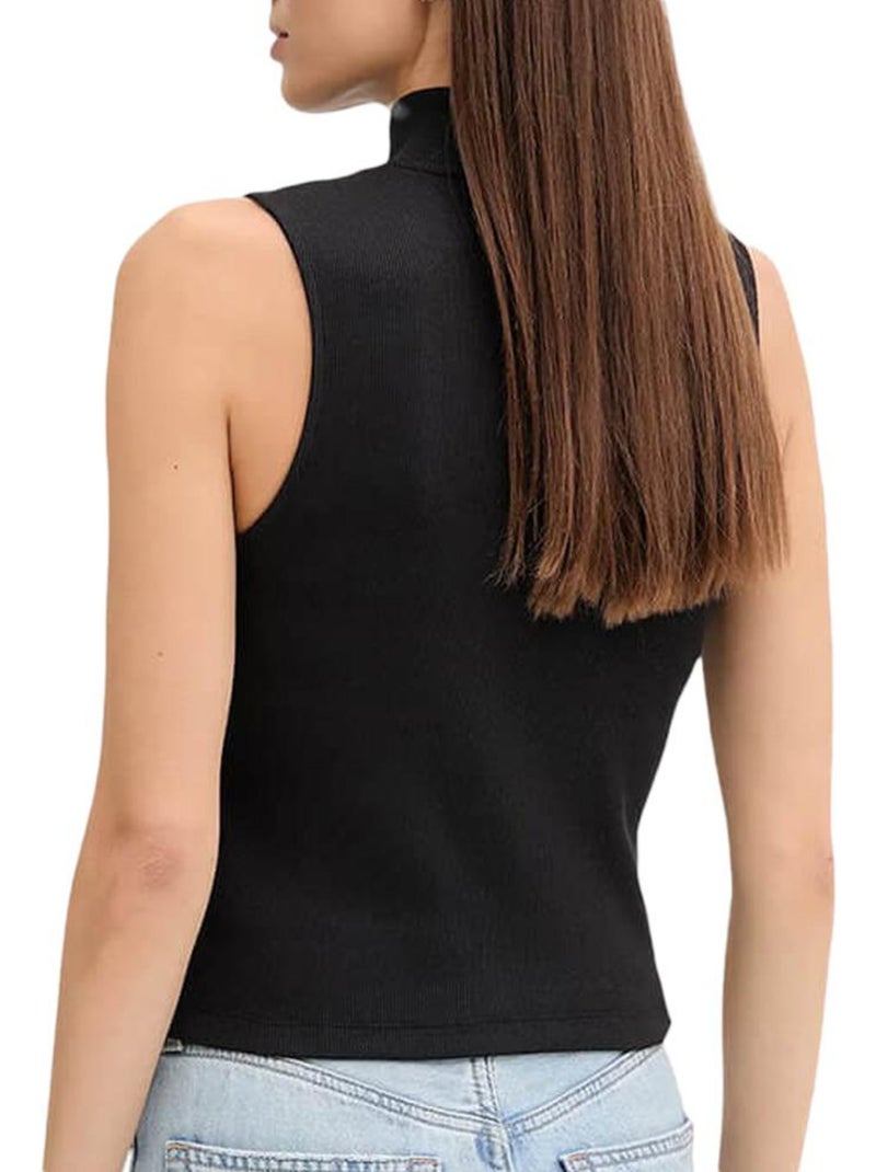Top Femme Calvin Klein Jeans Noir - Kiabi
