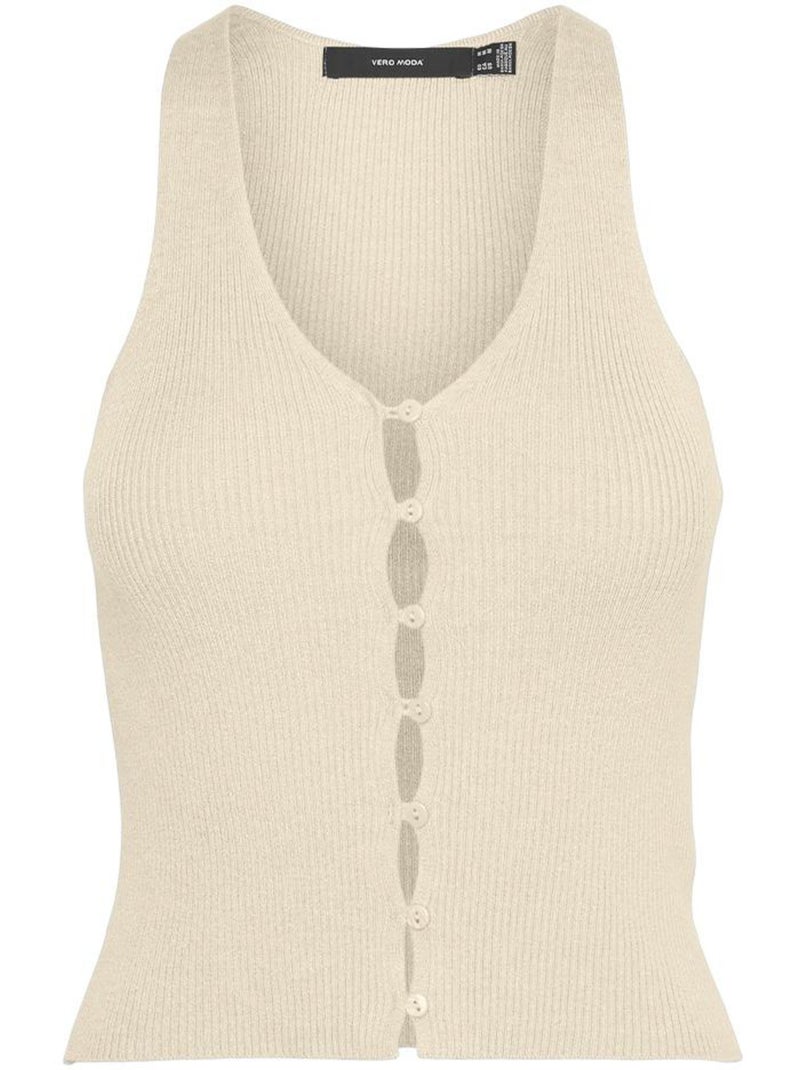 Top Femme Vero Moda Ecru - Kiabi