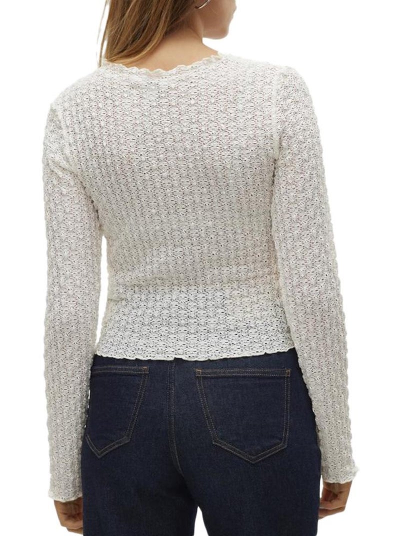 Top Femme Vero Moda Ecru - Kiabi