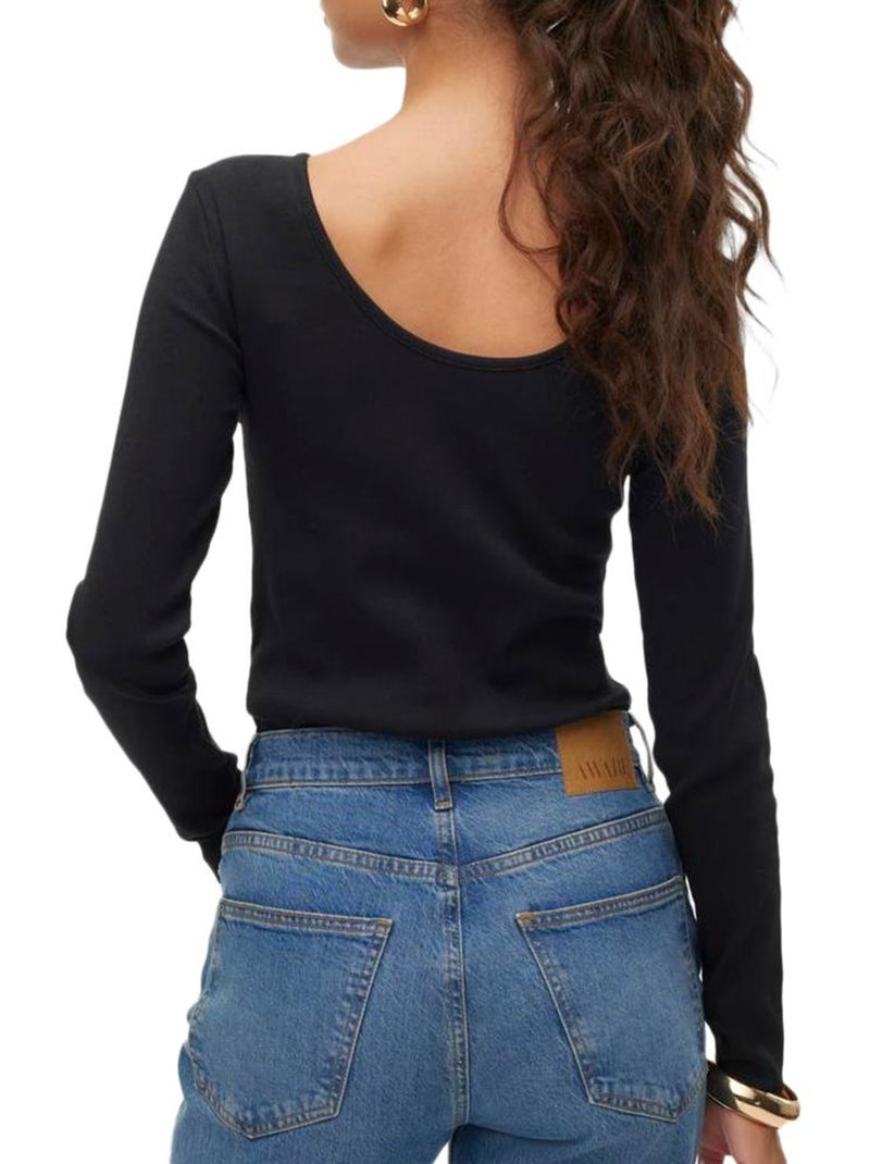 Top Femme Vero Moda Noir - Kiabi