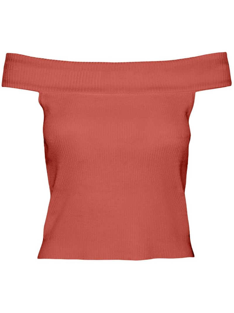 Top femme vero moda Orange - Kiabi