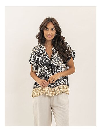 Top fluide motifs FALBANE