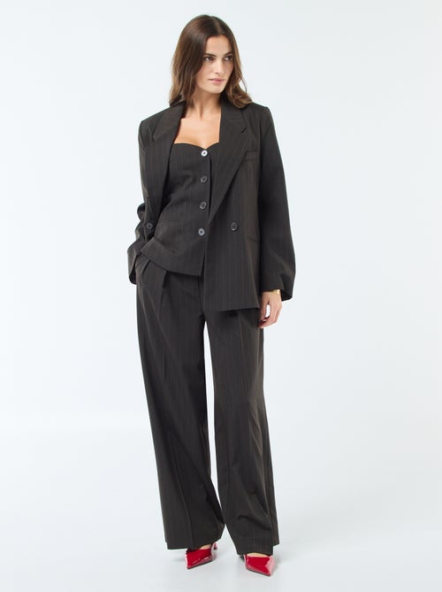 Top gilet style garçon de café - Kiabi