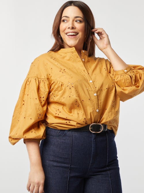 Top in broderie anglaise - Kiabi