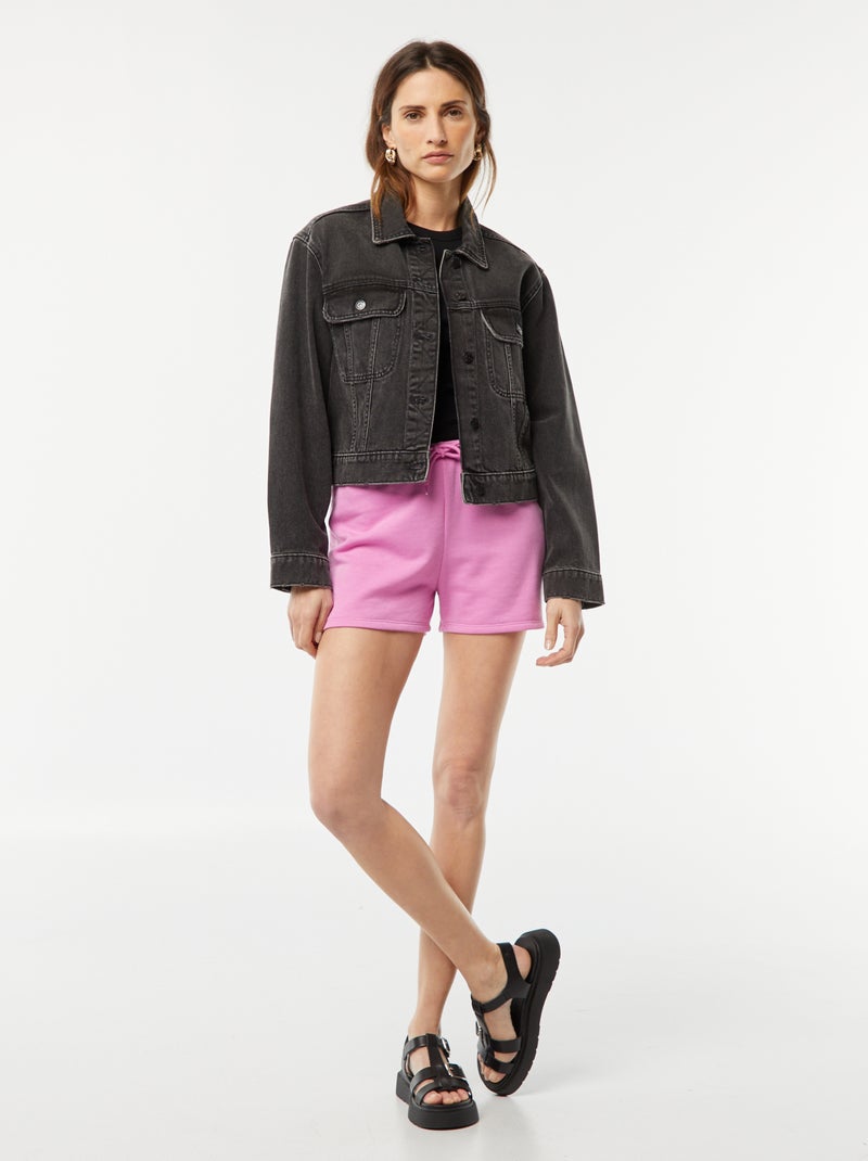 Top in haltermodel zwart - Kiabi