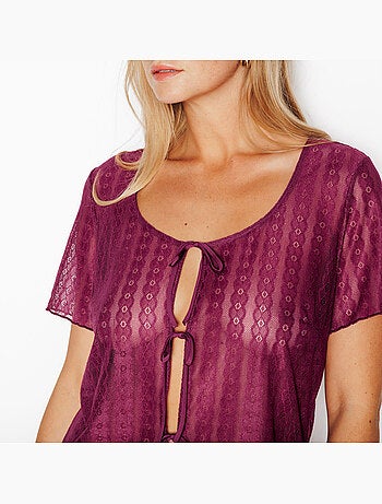 Top jop - rougegorge lingerie