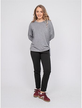 Top maille fine lien à nouer fenella