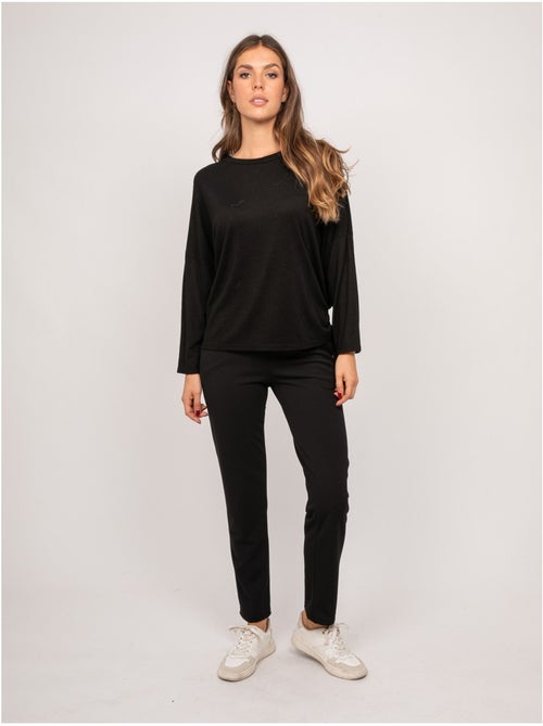 Top maille fine lien à nouer fenella - Kiabi