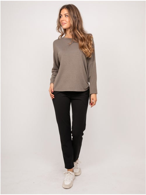 Top maille fine lien à nouer fenella - Kiabi