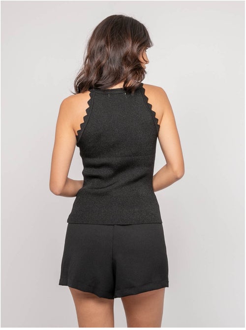 Top maille lurex FARMINI - Kiabi