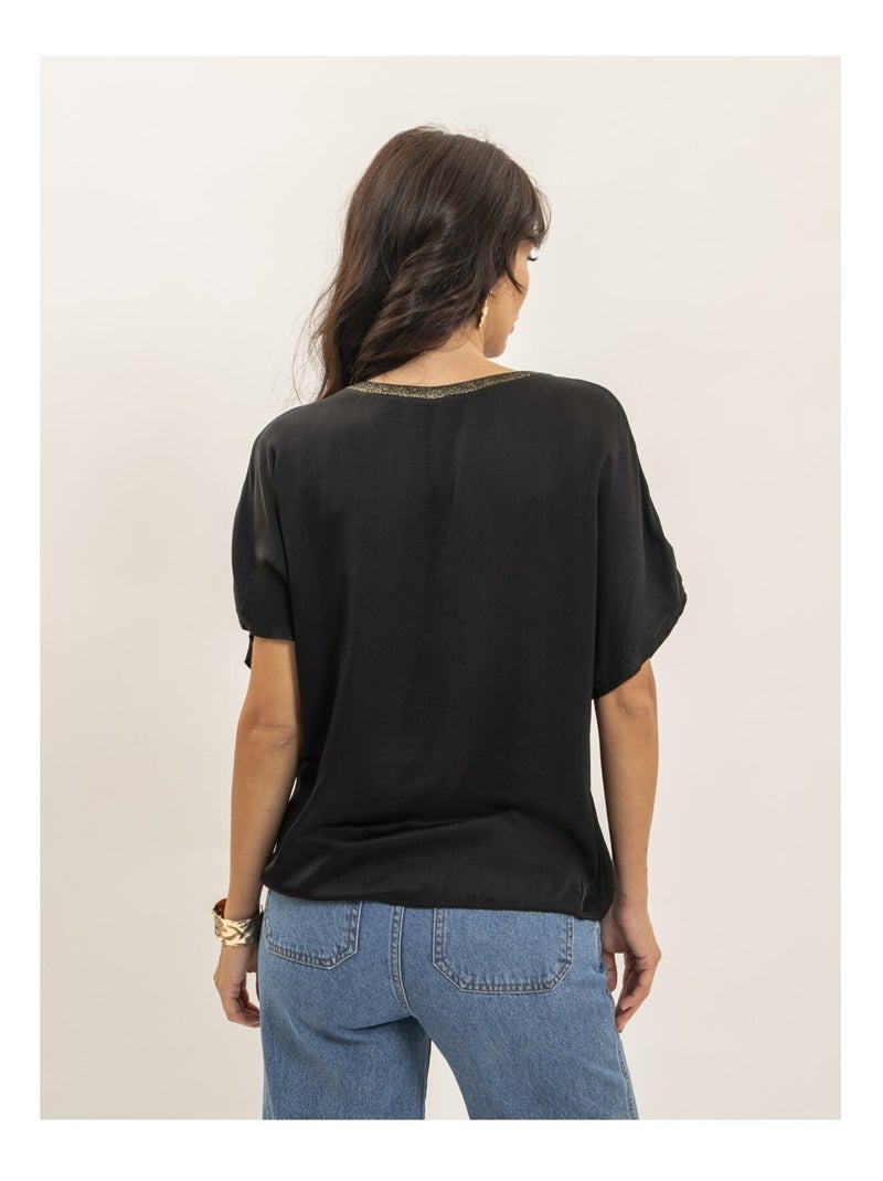 Top manches courtes FERONA Noir - Kiabi
