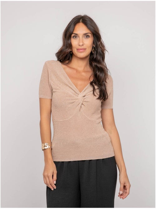Top manches courtes lurex FEPALA - Kiabi