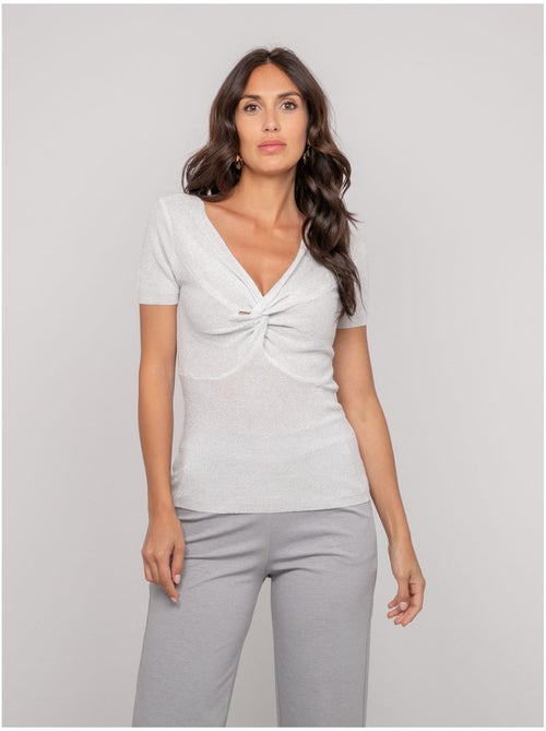Top manches courtes lurex FEPALA - Kiabi