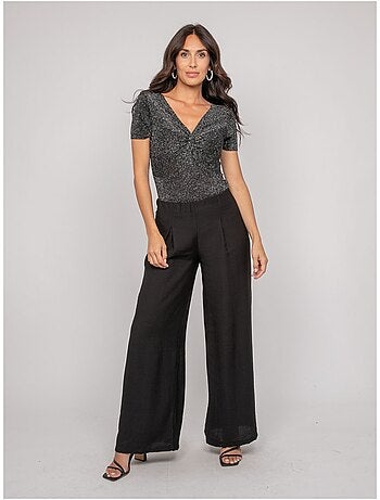 Top manches courtes lurex FEPALA