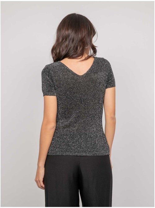 Top manches courtes lurex FEPALA - Kiabi