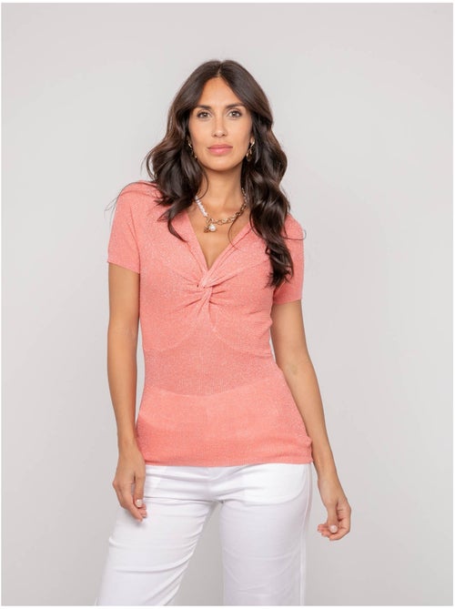 Top manches courtes lurex FEPALA - Kiabi