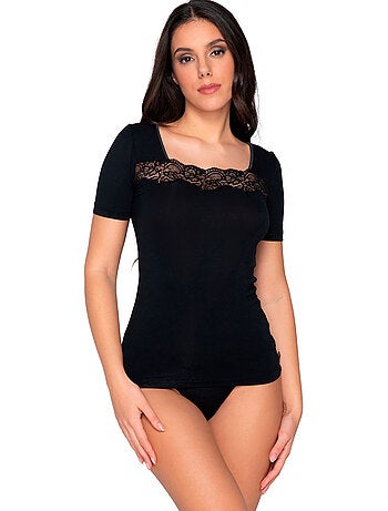 Top manches courtes micro touch