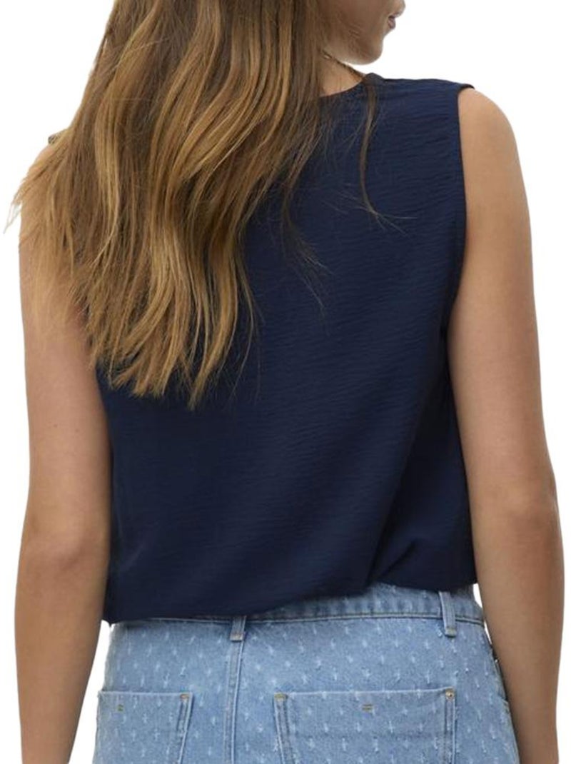 Top Marine Femme Vero Moda Bleu marine - Kiabi