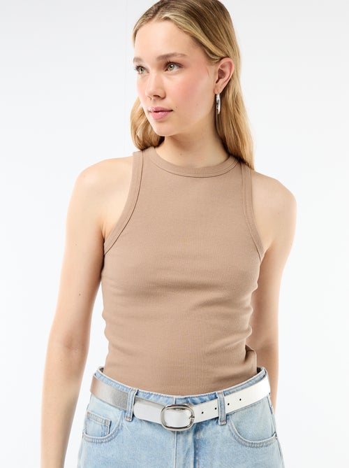 Top met Amerikaanse armsgaten - Kiabi