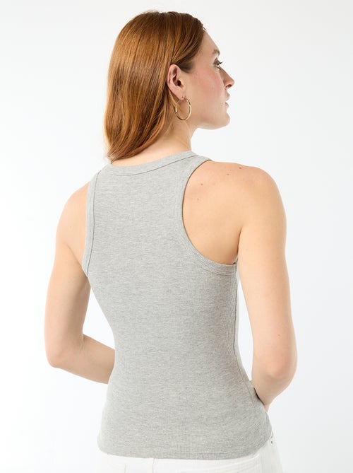 Top met Amerikaanse armsgaten - Kiabi