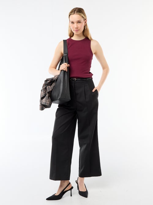 Top met Amerikaanse armsgaten - Kiabi